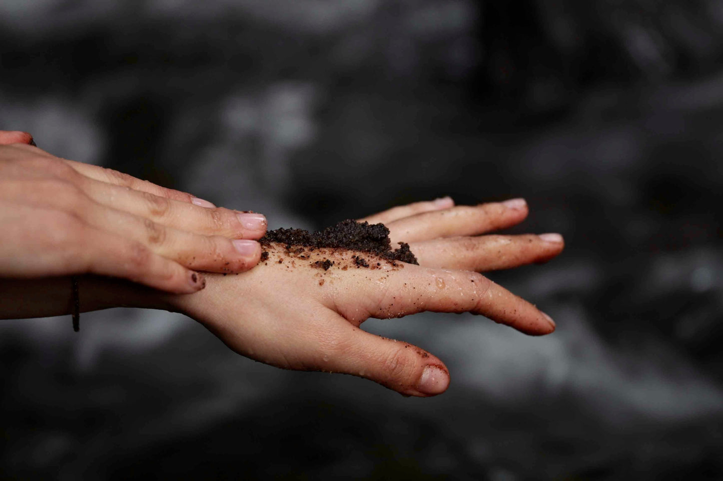 Exfoliant corporel à base de café