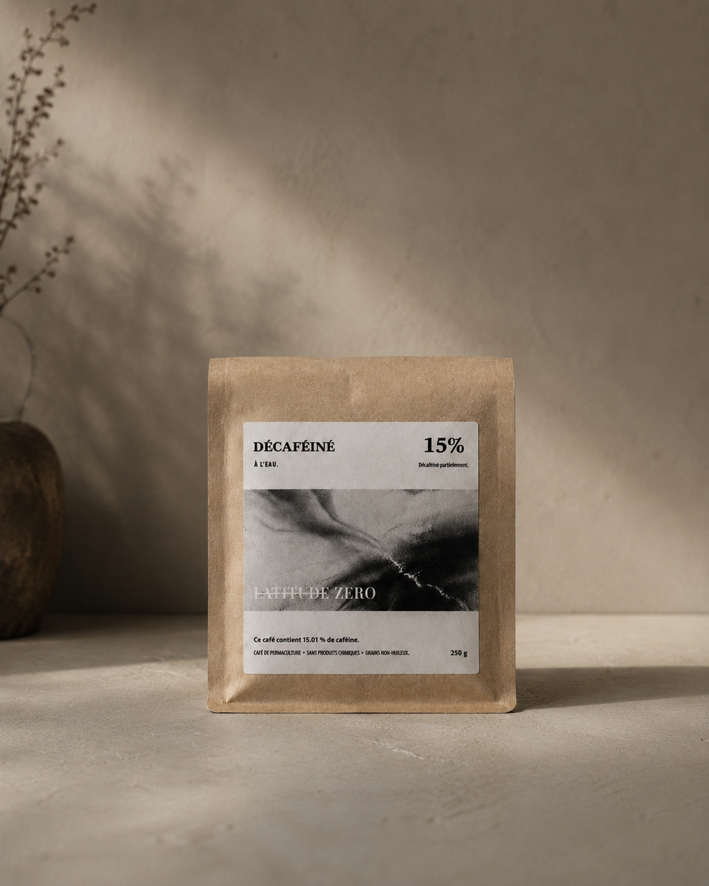 DÉCAFÉINÉ 15%