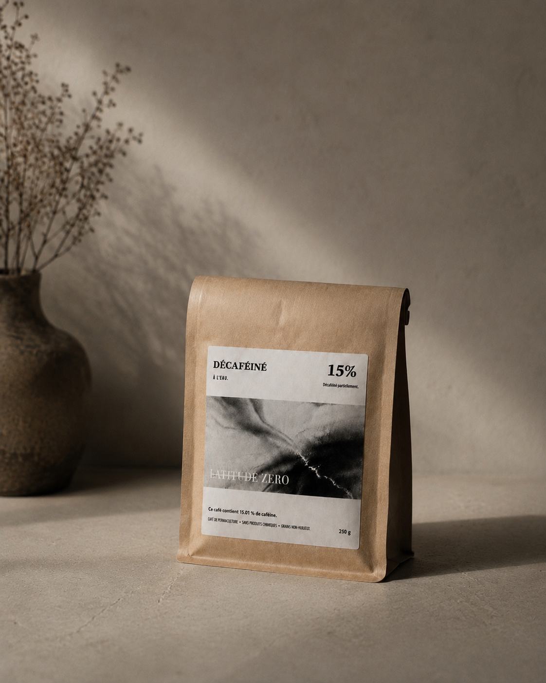 DÉCAFÉINÉ 15%